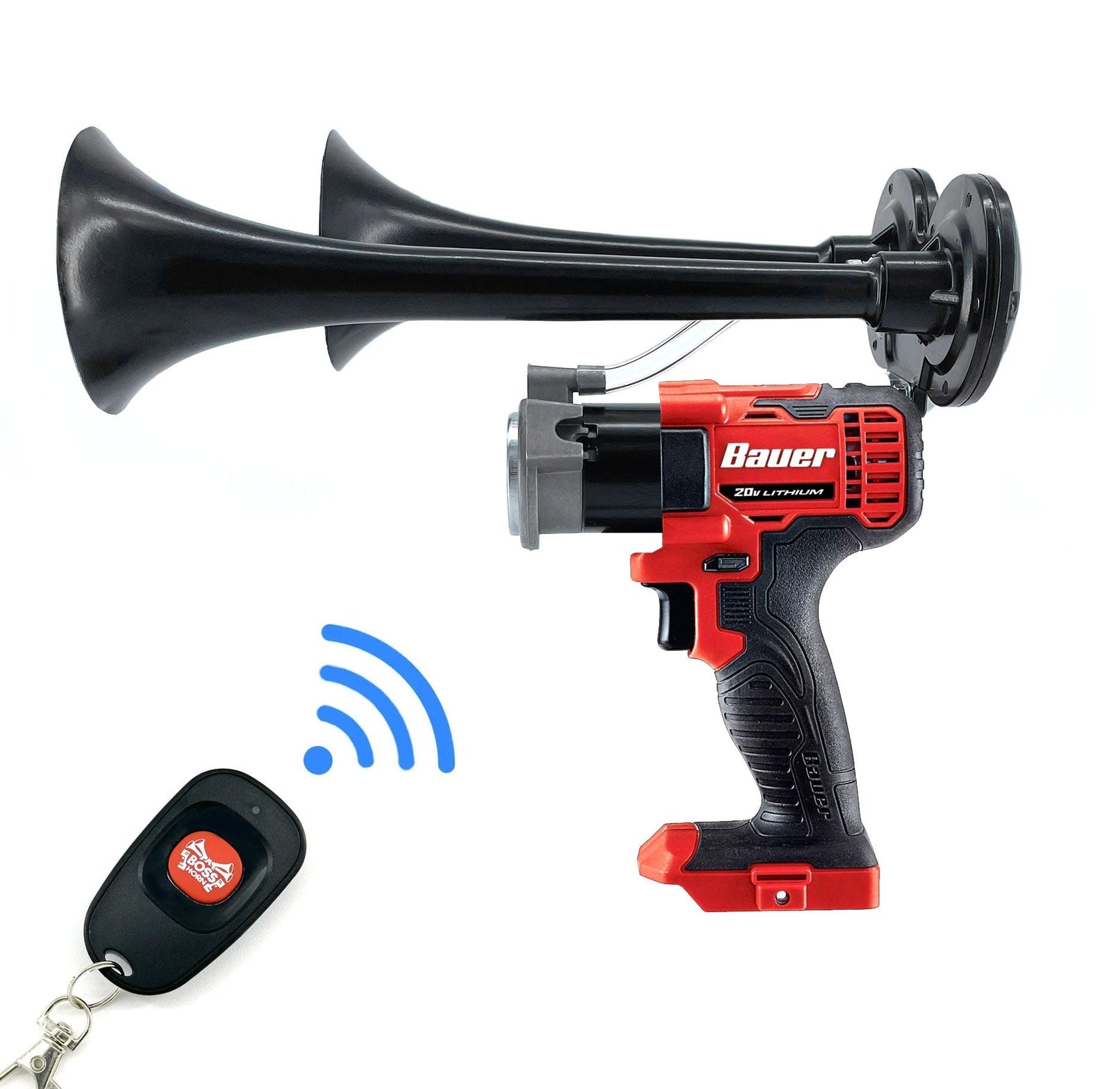 Bauer Impact Train Horn: Dual - BossHorn - BossHorn - view 1