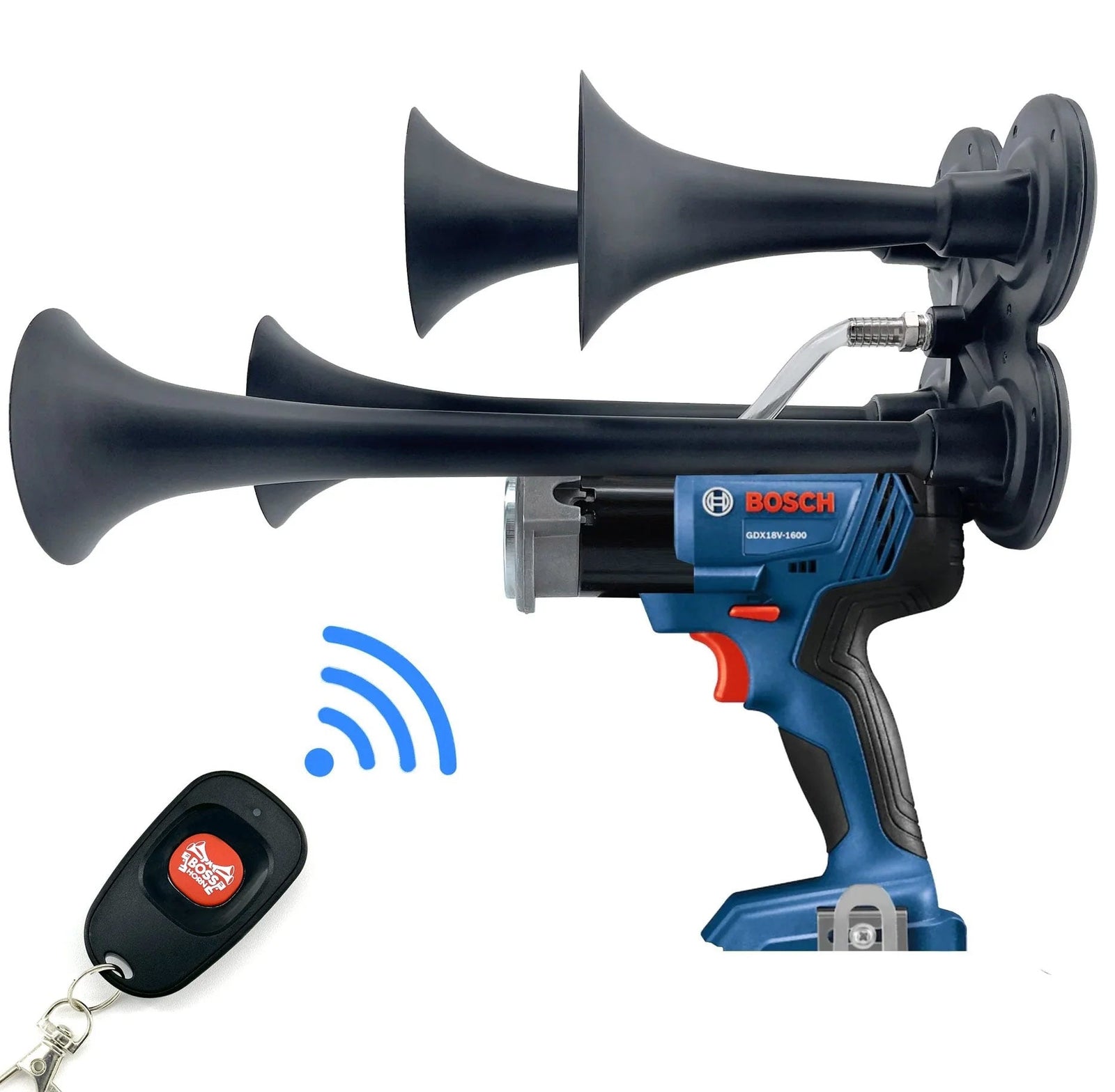 Bosch Train Horn: Quad Air Horn - BossHorn - view 1