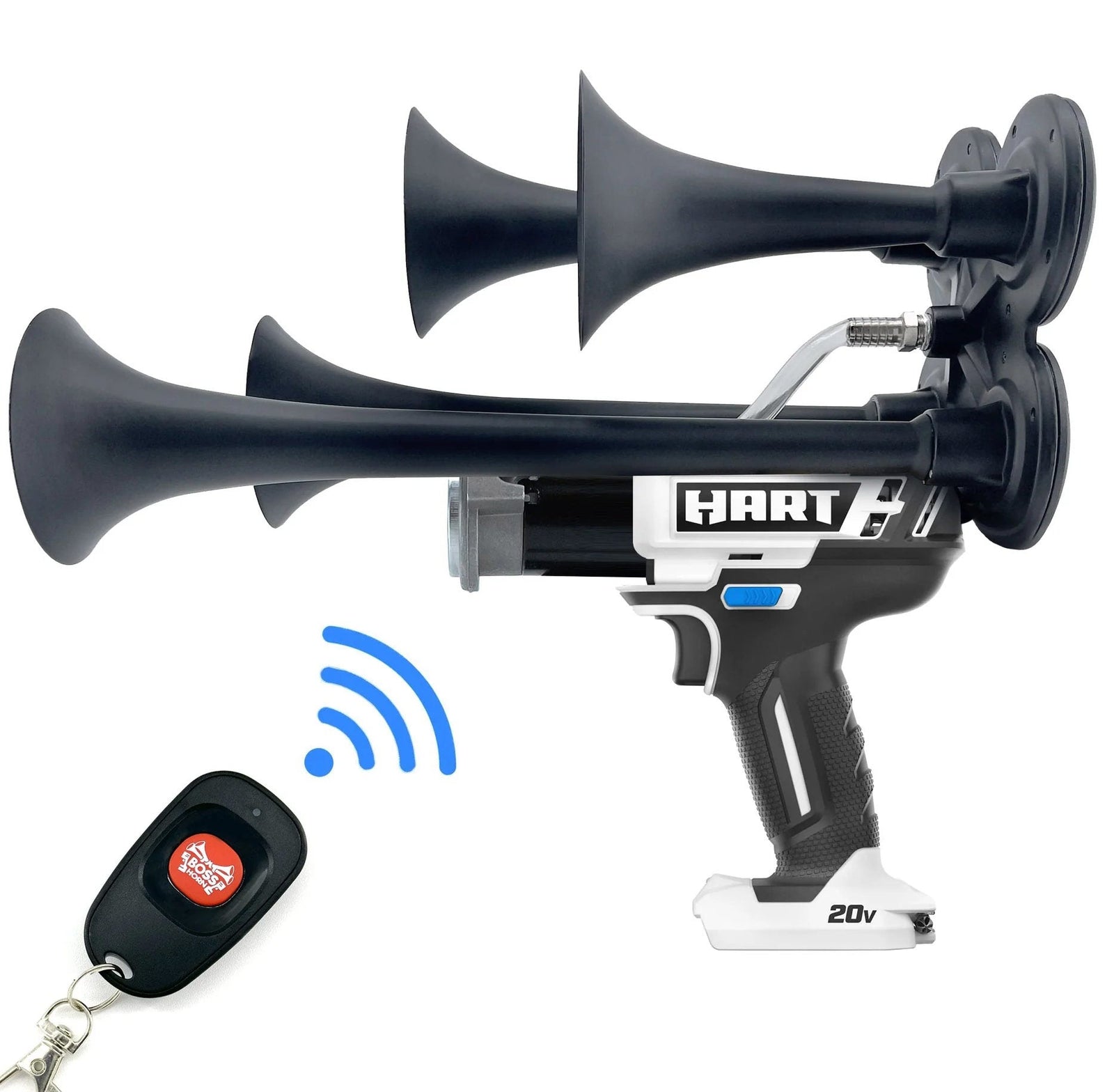 Hart Impact Train Horn: Quad Air Horn - BossHorn - view 1