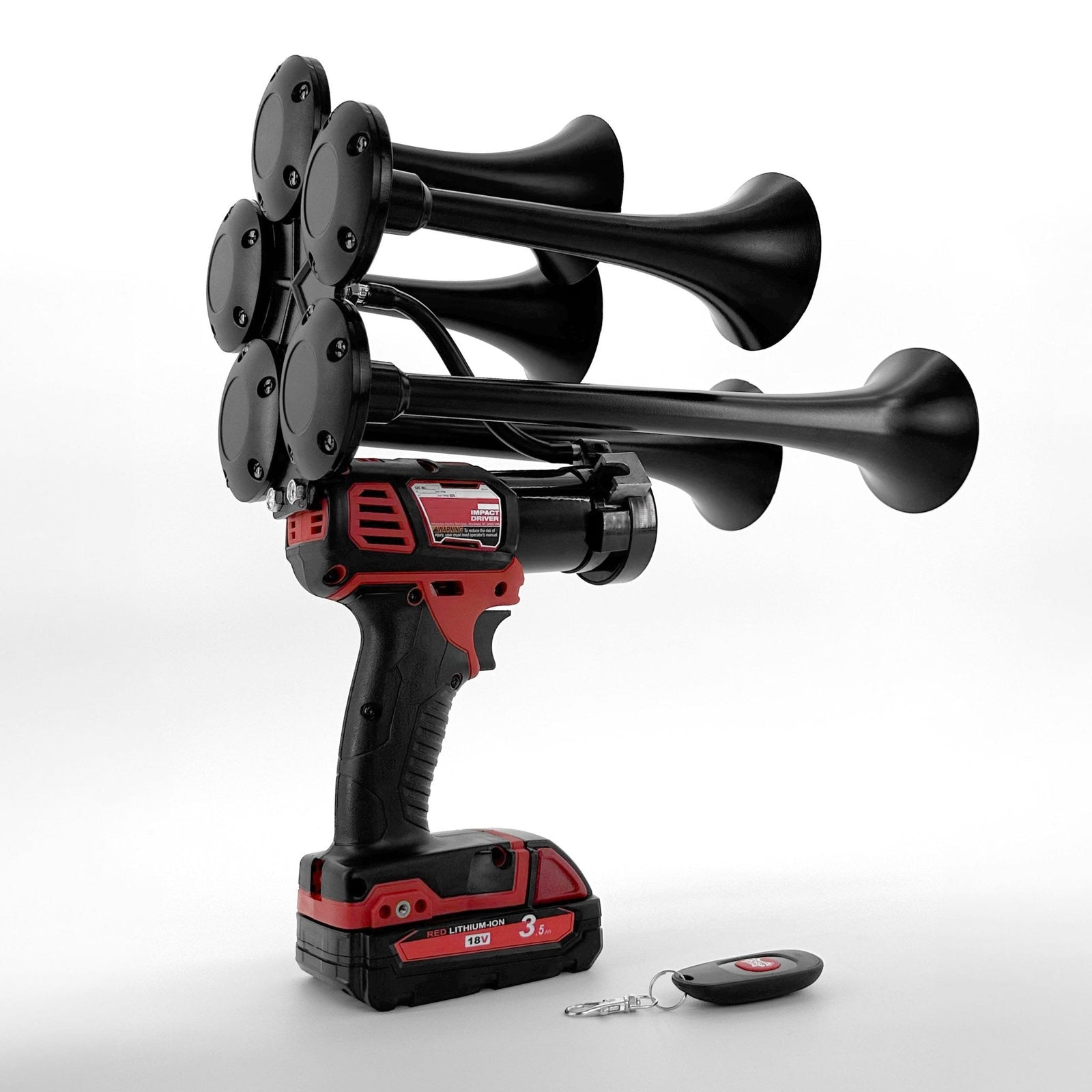 5-Trumpet Train Horn for Milwaukee® 18v Battery - view 6
