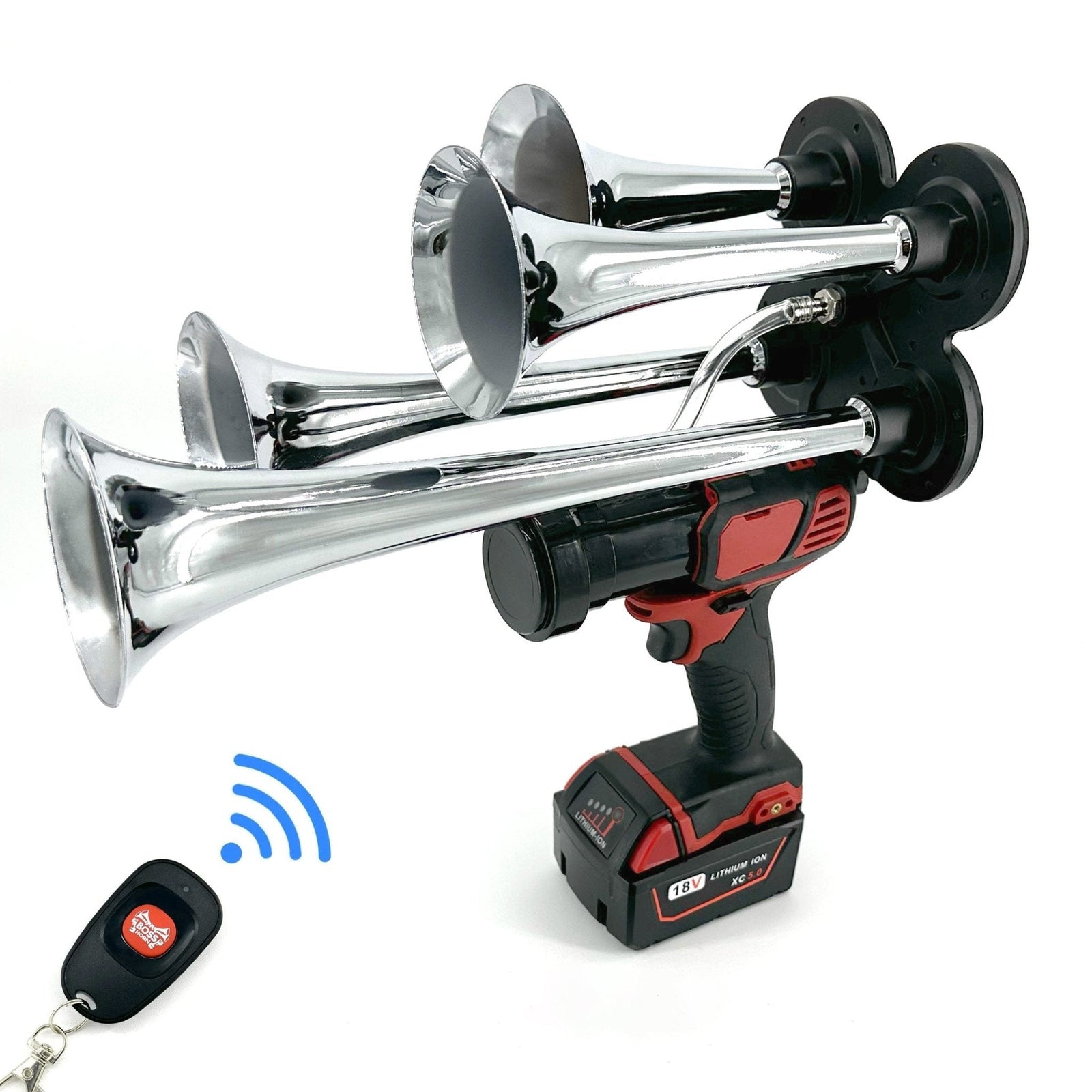 Quad Train Horn for Milwaukee® 18v Battery - view 14