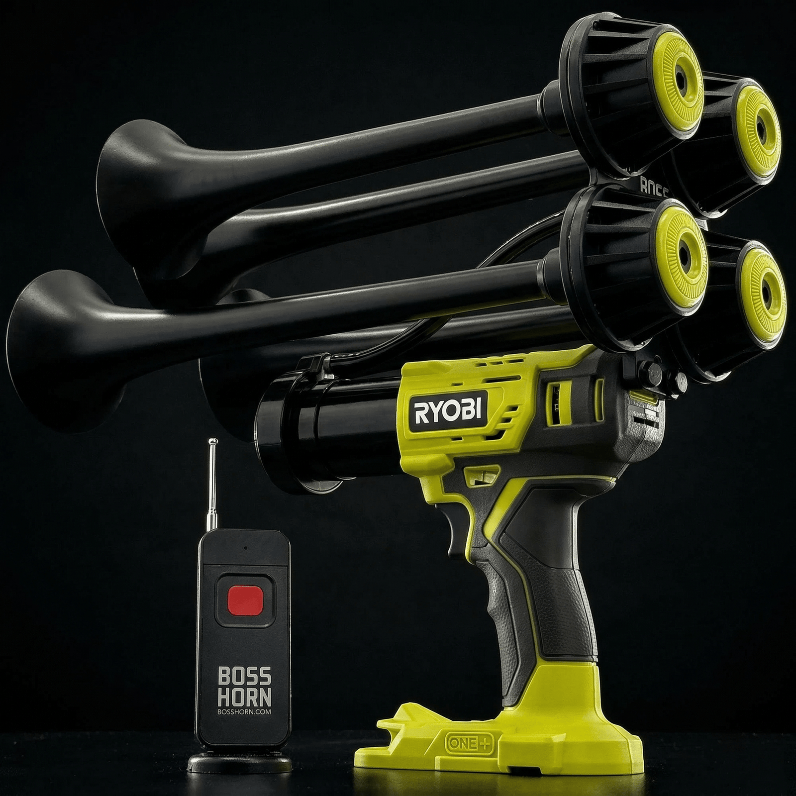Ryobi Train Horn - Boss Series (New 2026 Model) - BossHorn dark - view 1