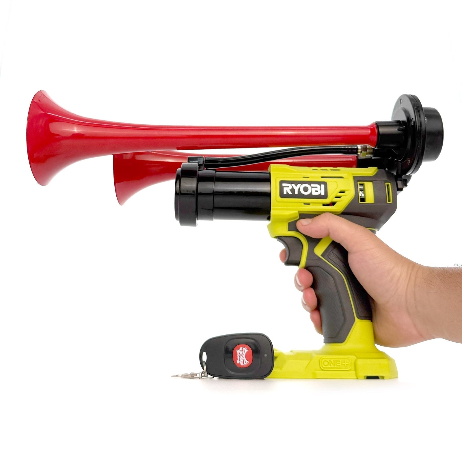 Ryobi Train Horn Gun - Dual Drill Horn - BossHorn - view 13