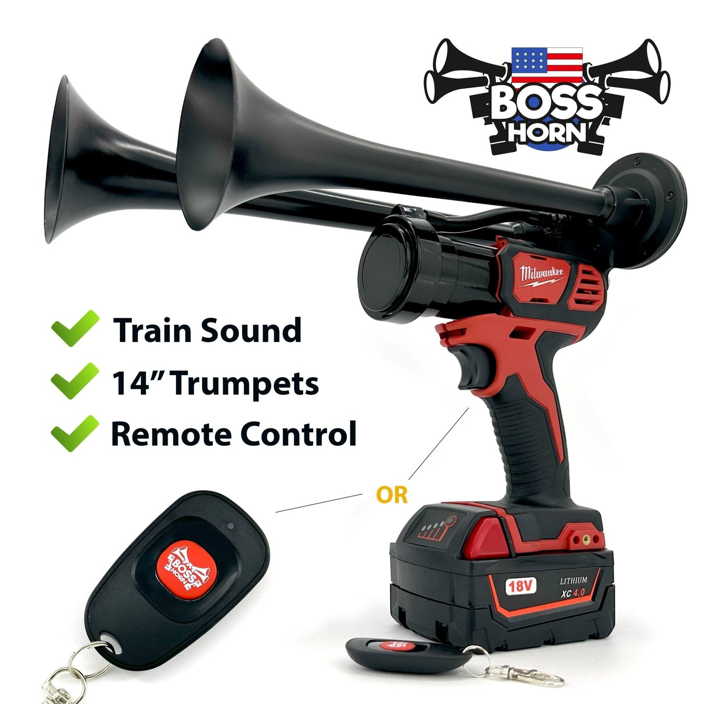 Milwaukee Train Horn Dual