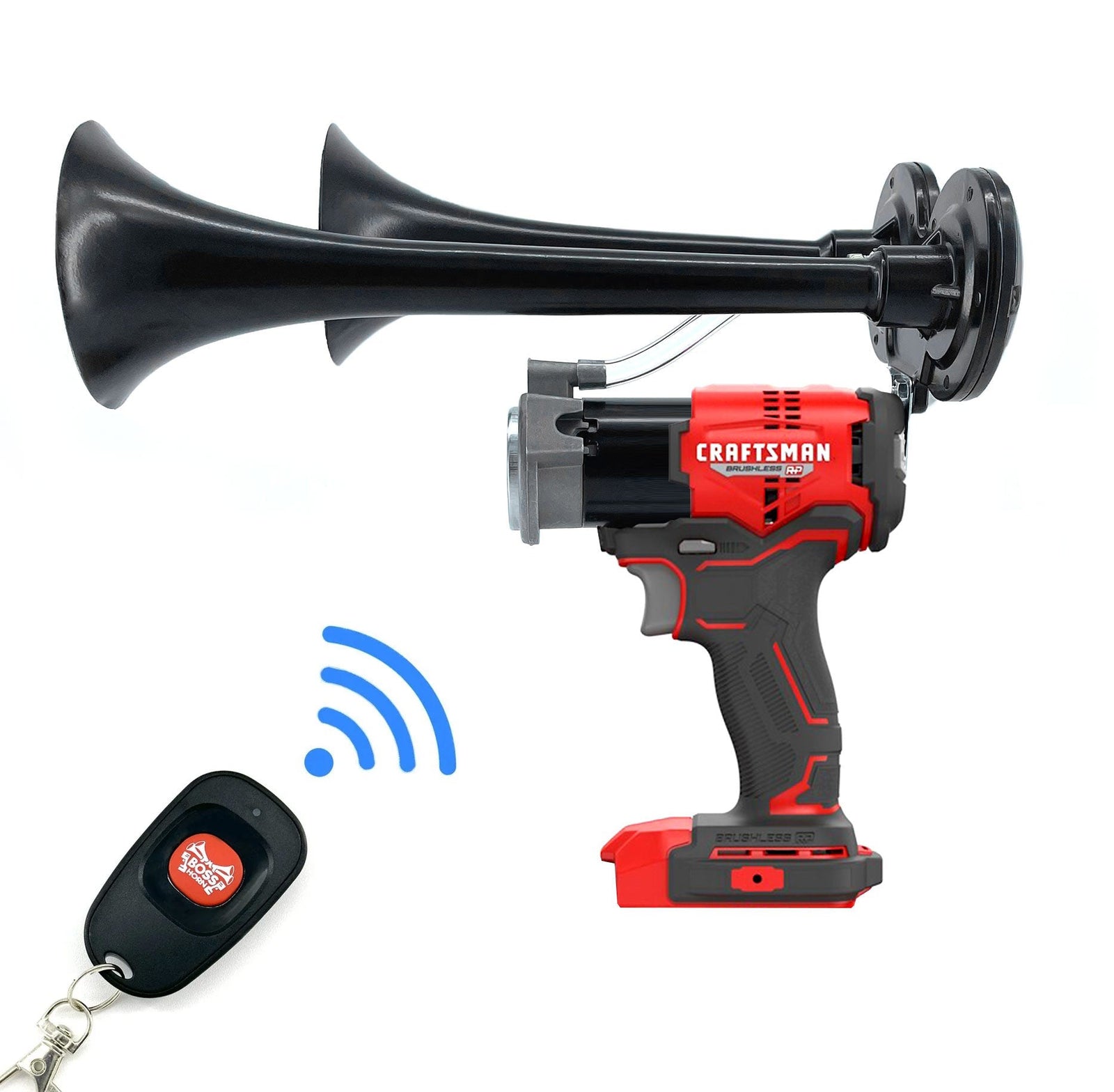 Craftsman Impact Train Horn: Dual - BossHorn - BossHorn - view 1