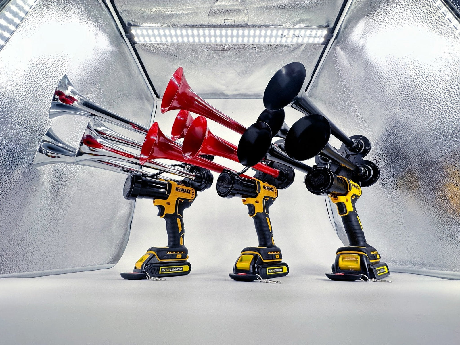 DeWalt Train Horn Gun with Remote Control in 3 colors: chrome red - view 9