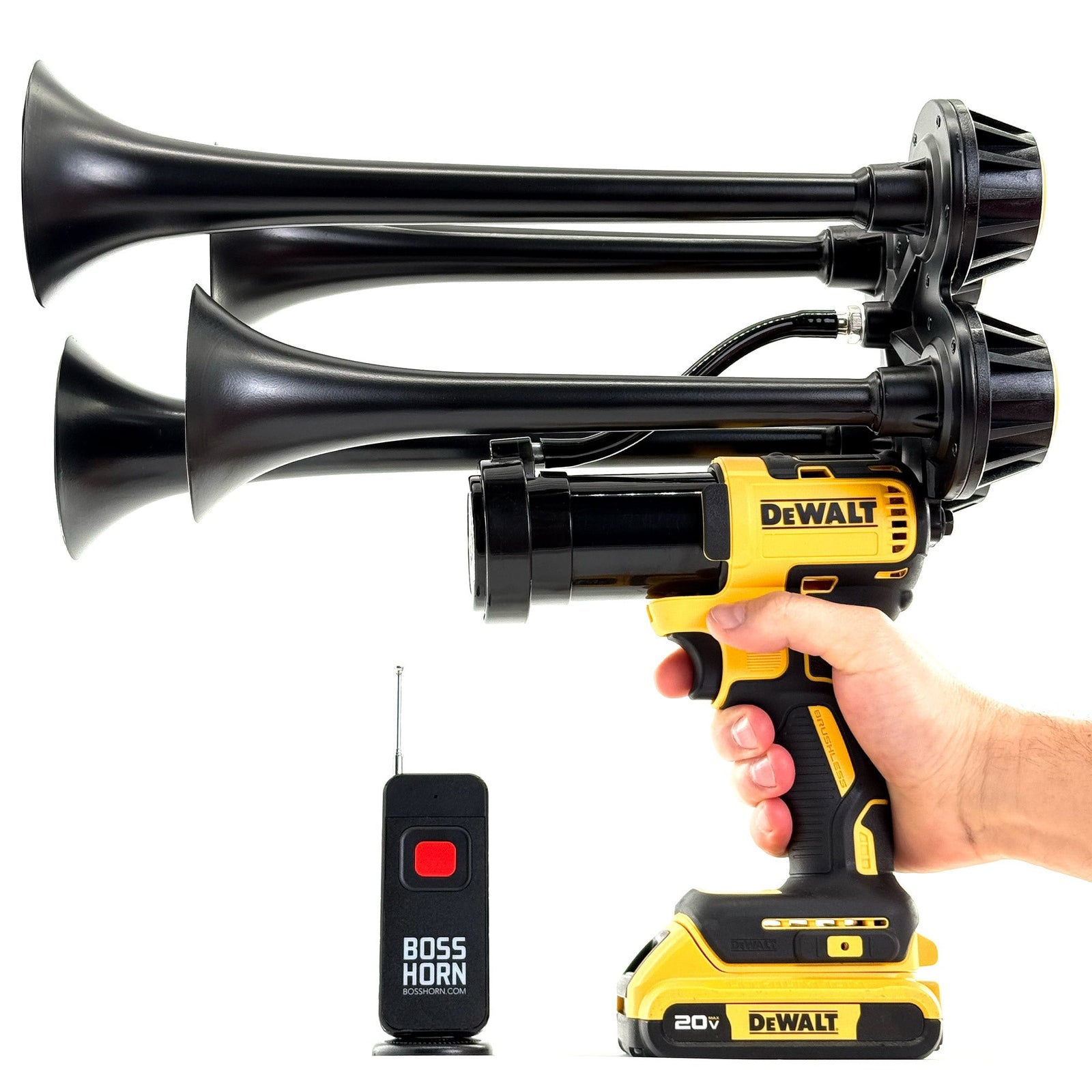 DeWalt Train Horn - Boss Series (New 2026 Model) - BossHorn - view 8