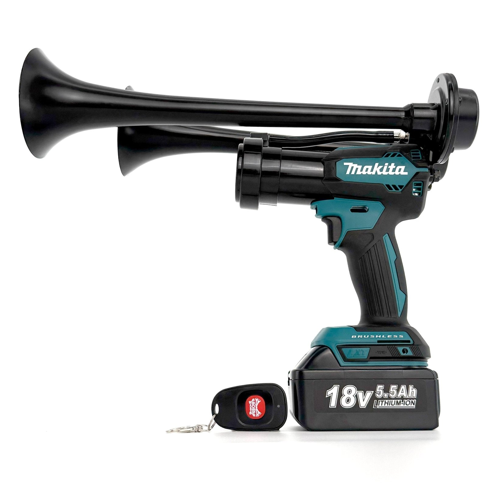 Makita Train Horn - Dual Drill Horn - BossHorn - view 2