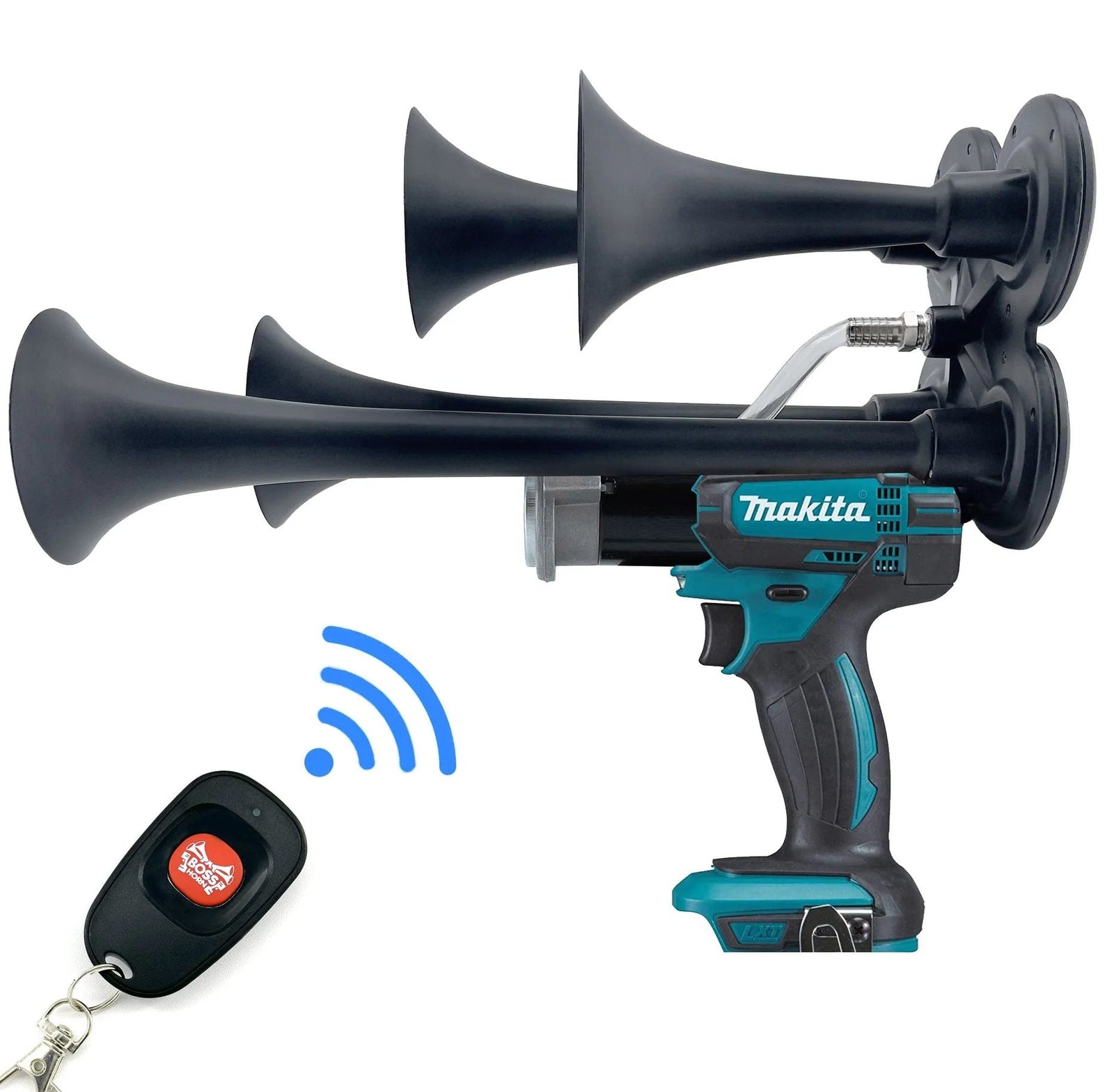Quad Train Horn for Makita® 18v Battery - view 1