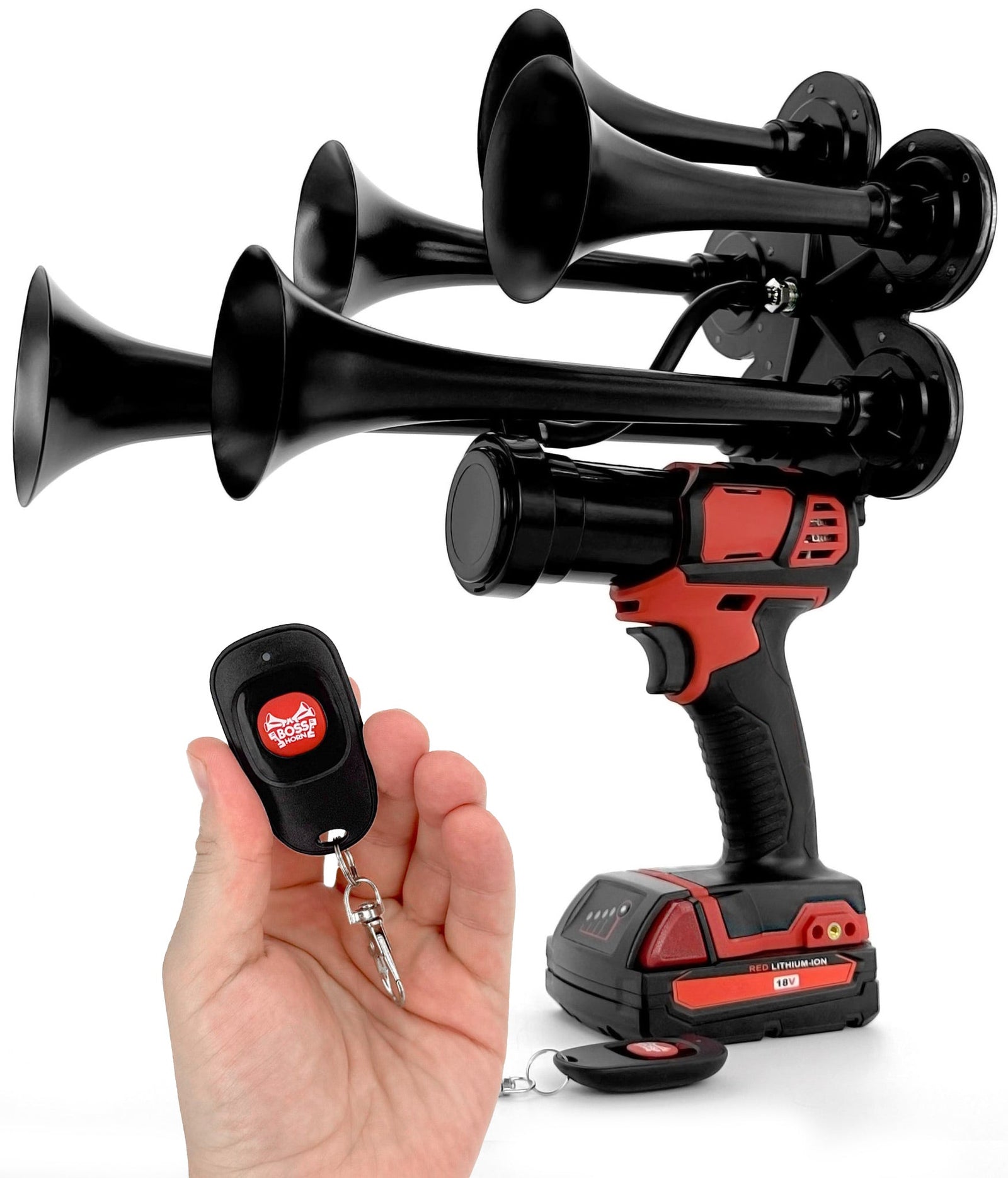 5-Trumpet Train Horn for Milwaukee® 18v Battery - view 7