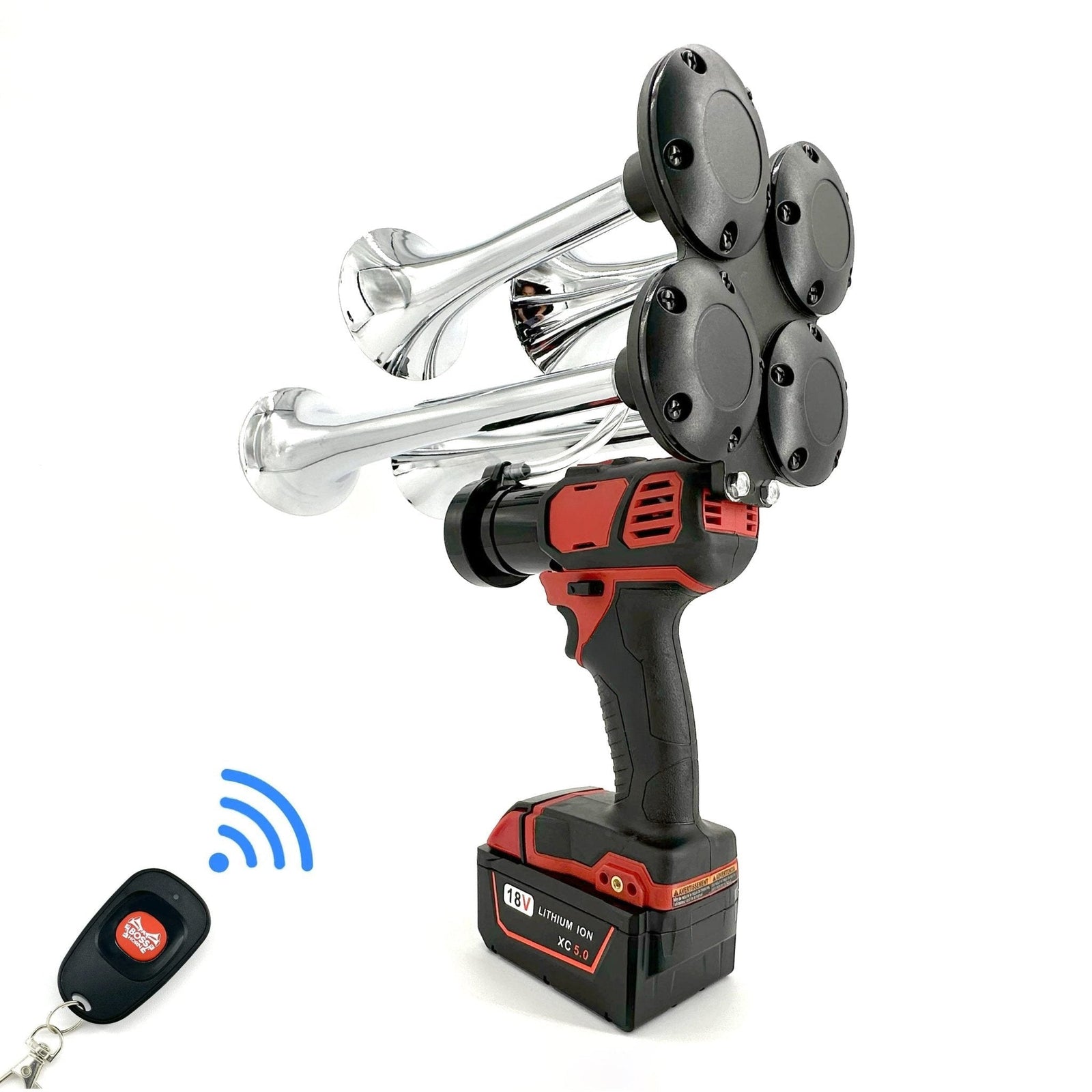 Quad Train Horn for Milwaukee® 18v Battery - view 10
