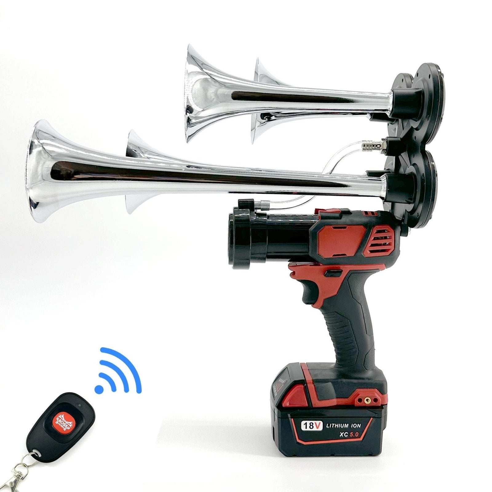 Quad Train Horn for Milwaukee® 18v Battery - view 11