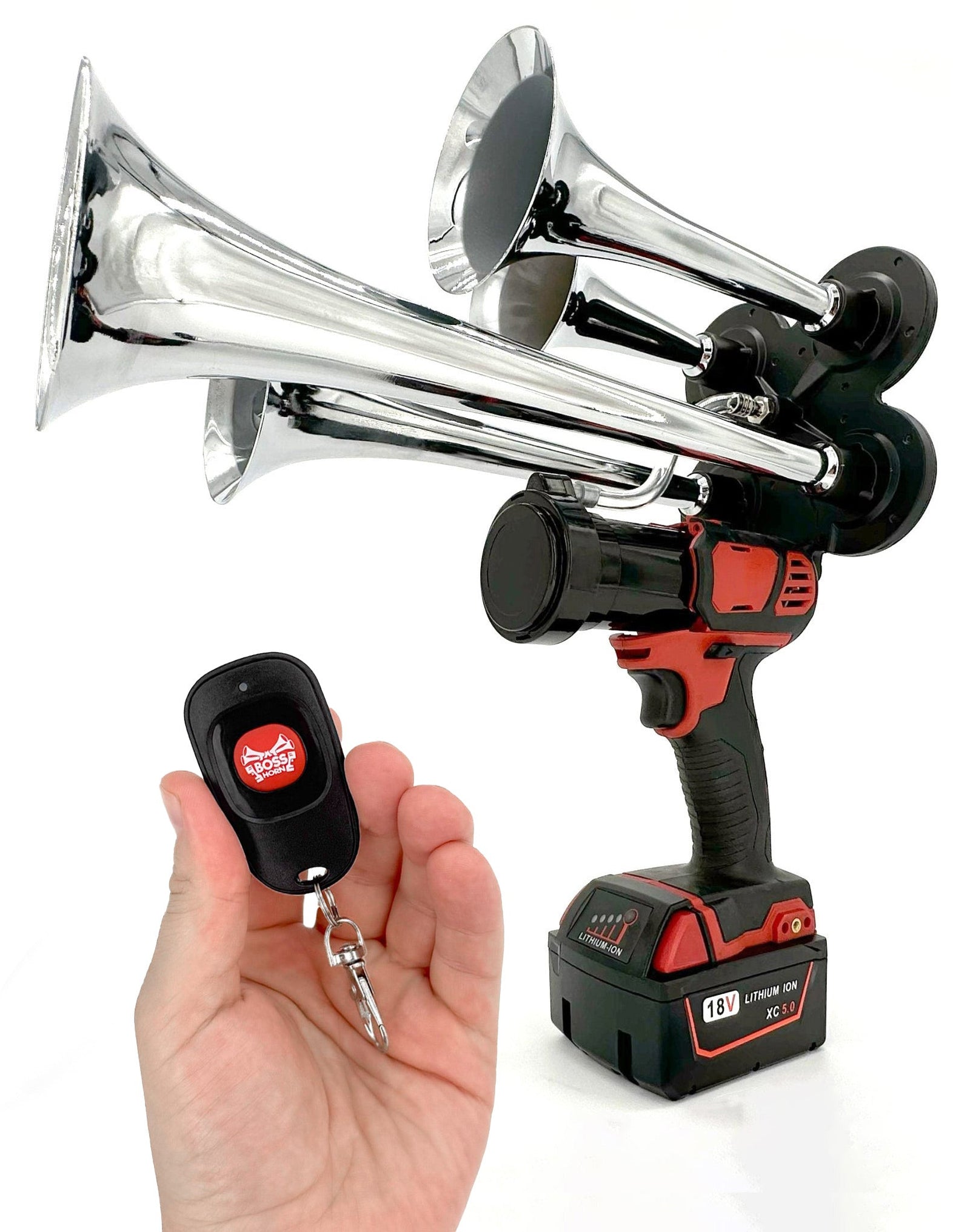 Quad Train Horn for Milwaukee® 18v Battery - view 16