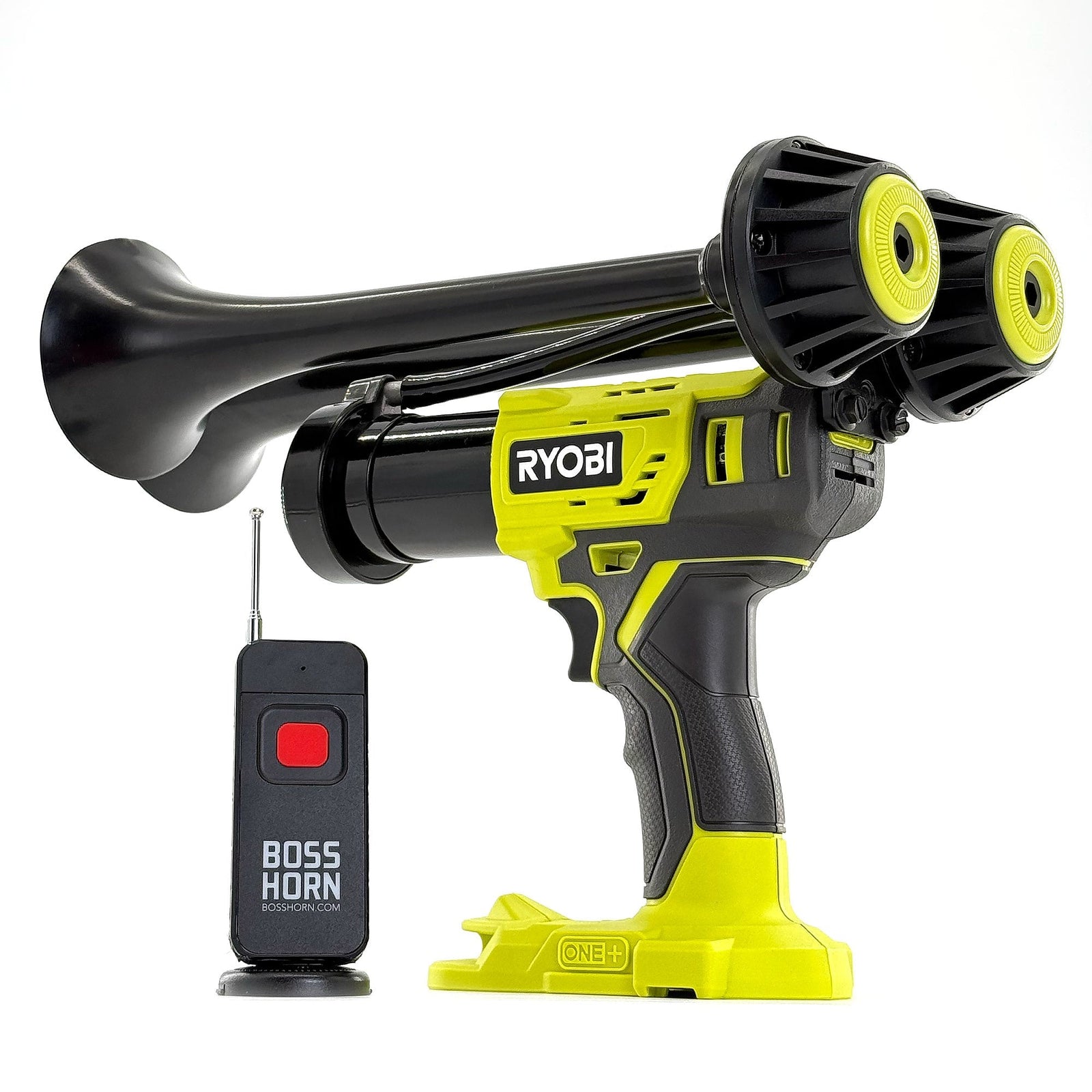 Ryobi Train Horn - Dual Drill Horn (New 2026 Model) - BossHorn - view 2